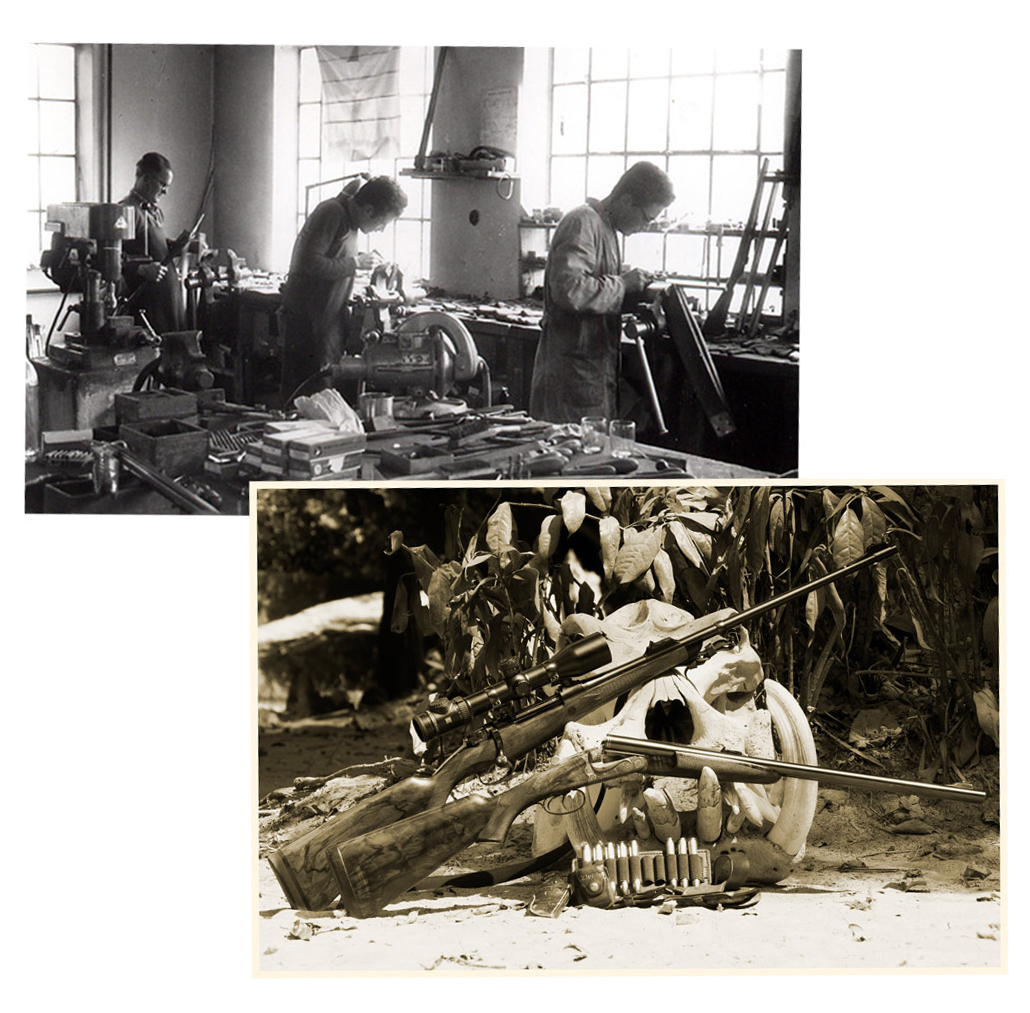 Karl Hauptmann GmbH Jagdwaffen Büchsen und Flinten Geschichte Werkstatt