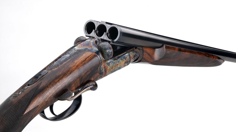 Hauptmann GmbH, Repetierbüchse Schrotdrilling side lever, Jagdgewehre, besondere Gewehre, Jagdwaffen