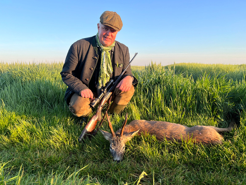 Karl Hauptmann GmbH Jagdwaffen Büchsen und Flinten Neues Blog Jagd Rehbock Gerd Hauptmann